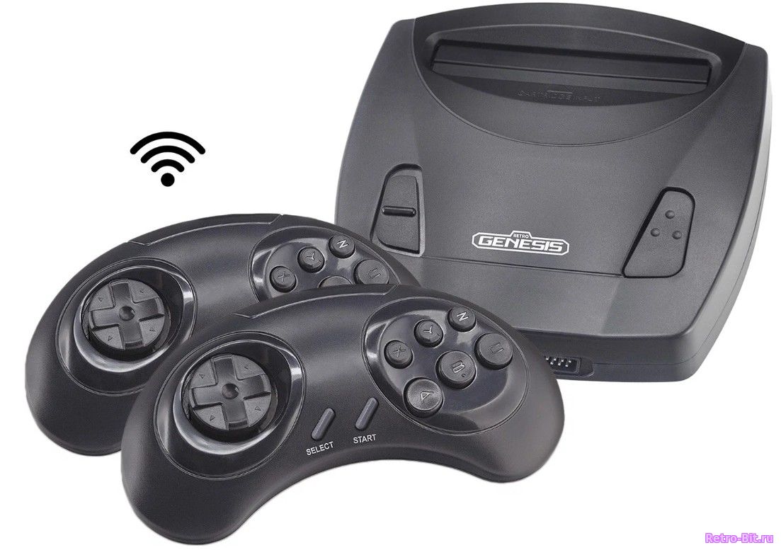 Фото #3 товара Игровая приставка Retro Genesis 8 Bit Junior Wireless + 300 игр, модель ZD-03A (AV кабель, 2 беспроводных джойстика)