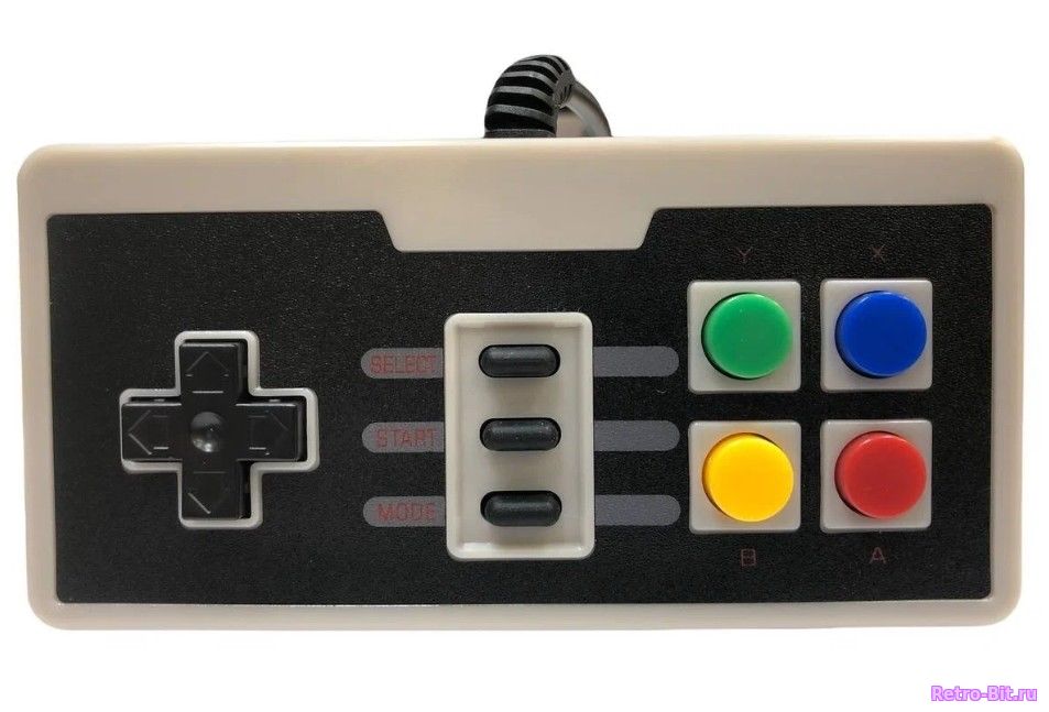 Фото #2 товара Игровой джойстик PALMEXX NES для ПК, ноутбука, SmartTV; USB2.0, проводной, 1.8м