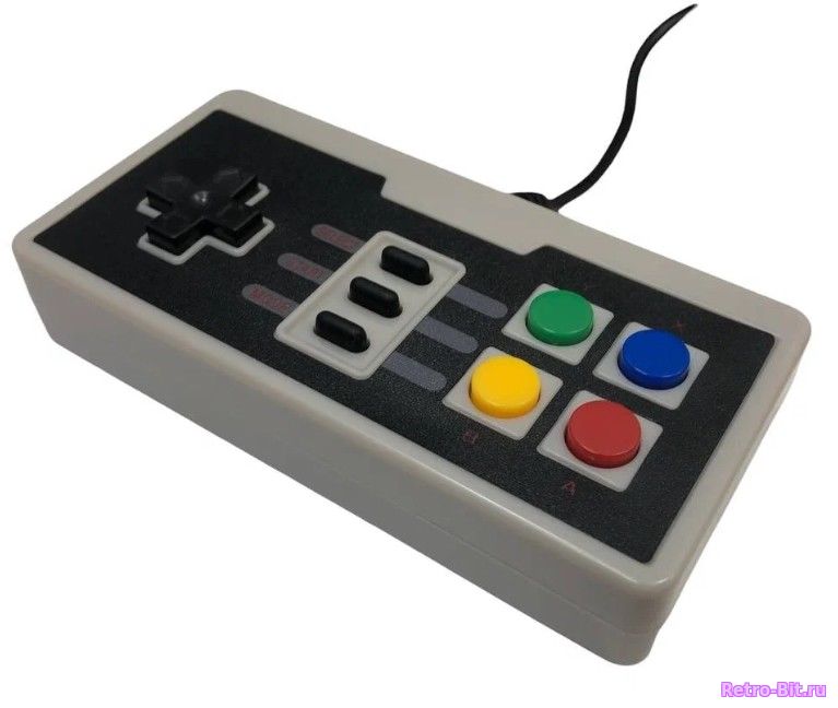Фото #1 товара Игровой джойстик PALMEXX NES для ПК, ноутбука, SmartTV; USB2.0, проводной, 1.8м