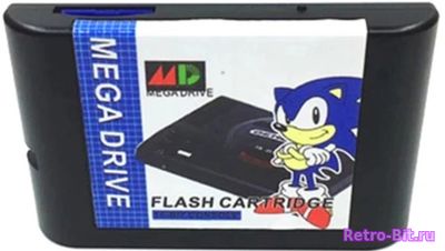 Обложка из Флеш-картридж Sega MegaDrive, Genesis, MasterSystem, 32X / Цена с учетом доставки