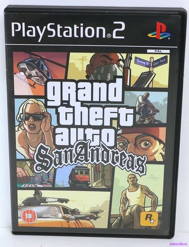 Обложка из GTA (Grand Theft Auto) San Andreas (Pal. Лицензия.)