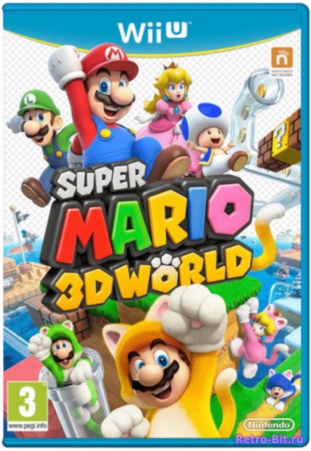 Обложка файла Super Mario 3D World / Супер Марио 3Д Ворлд на скачивание