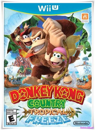 Обложка из Donkey Kong Country: Tropical Freeze (2014/PAL/Multi 5) | Wii U