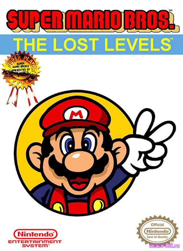 Обложка файла Super Mario Bros.: The Lost Levels / Супер Марио Брос. Лост Левелс на скачивание