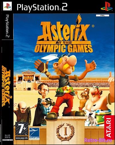 Обложка файла Asterix at the Olympic Games / Астэрикс эт зе Олимпик Геймс [ENG/RUS] на скачивание
