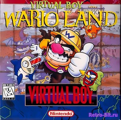 Обложка файла Virtual Boy Wario Land / Виртуал Бой Варио Ленд на скачивание