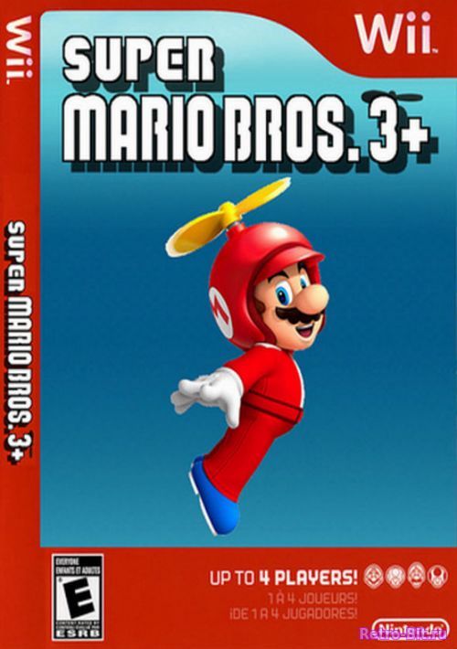 Обложка файла Super Mario Bros. 3 + Wii / Супер Марио Брос. 3+ на скачивание