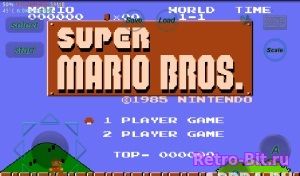 Обложка из Super Mario Bros. / Супер Братья Марио