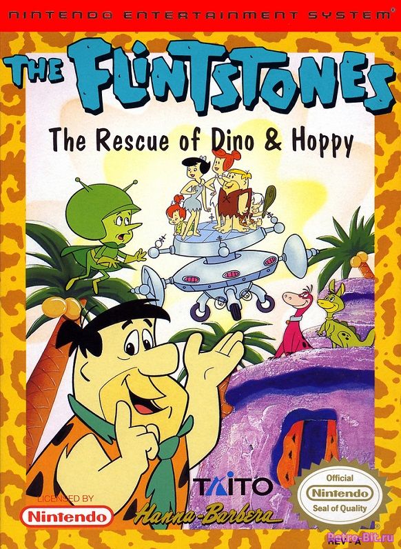 Обложка файла Flintstones the: The Rescue of Dino & Hoppy / Флинтстоуны: Спасение Дино и Хоппи на скачивание