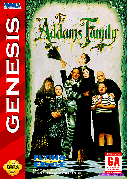 Обложка файла Addams Family / Семейка Аддамс на скачивание