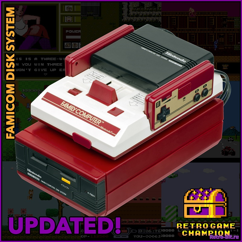 Обложка файла Famicom Disk System 197 игр / FDS (Ромпак, Ромсет - Rompack, Romset) на скачивание