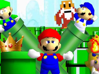 Обложка из Super Mario 64