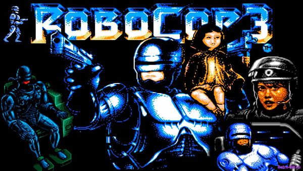 Robocop 3 Фон, Обои (Dendy, Nes)