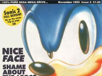Обложка из «Mega» Cover of issue 2, November 1992