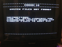 Фрагмент из Everdrive N8: Error : 10 System Files Not Found!