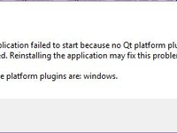 OBS. This application failed. Qt platform plugin