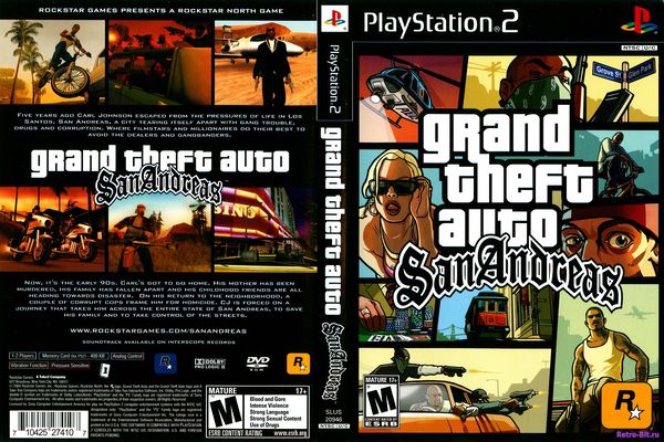 Grand Theft Auto: San Andreas NTSC U/C