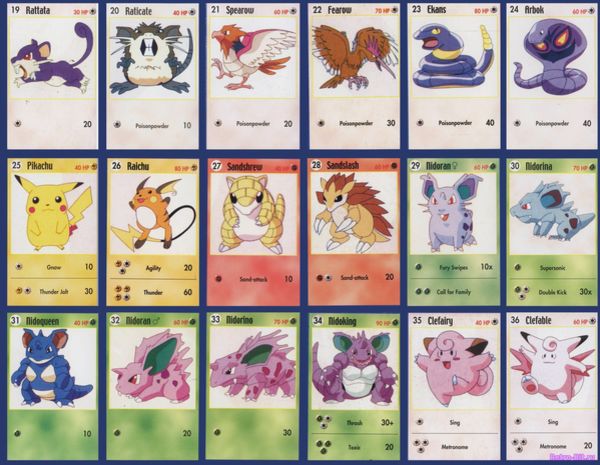 Вся коллекция карточек с Покемонами (2000-ые.) #2