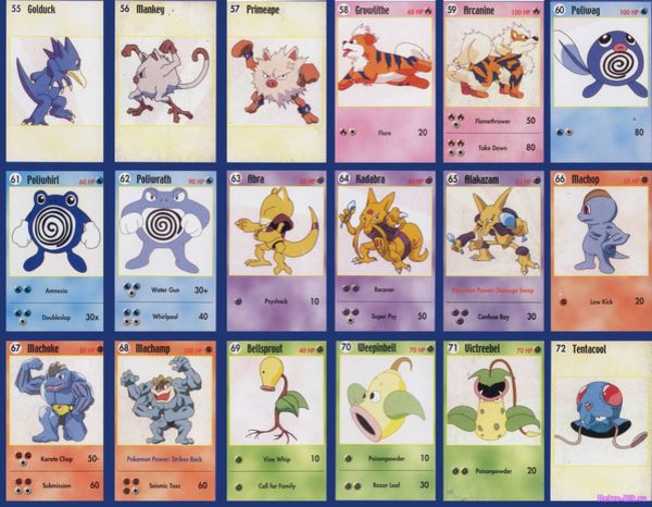 Вся коллекция карточек с Покемонами (2000-ые.) #4