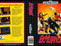 Обложка из Ex-Mutants, Sega Mega Drive