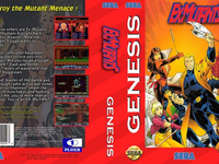 Обложка из Ex-Mutants, Sega Genesis