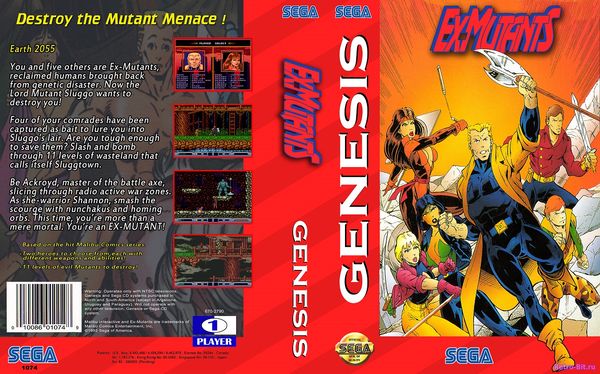 Ex-Mutants, Sega Genesis