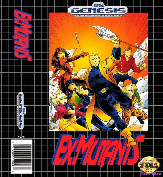 Ex-Mutants, Sega Mega Drive