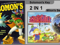 2 in 1, Solomon's Key, Milon's Secret Castle, THS-41