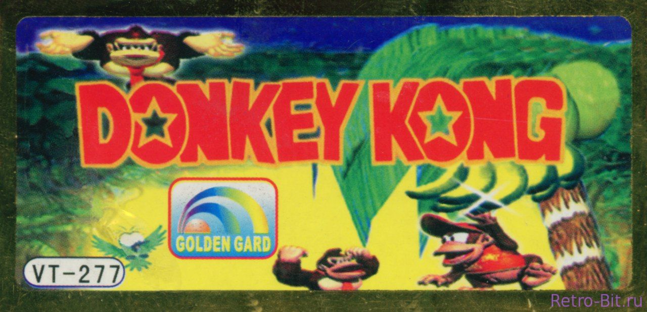 Donkey Kong VT-277 Golden Card