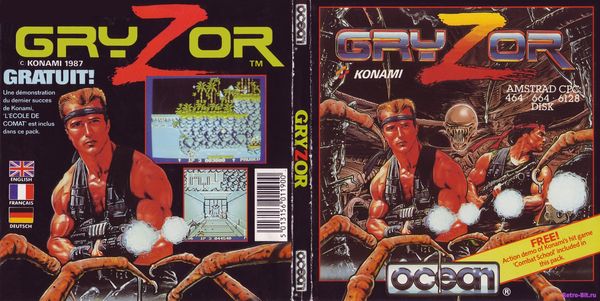 Gryzor © 1987 Konami