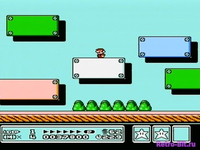 Фрагмент из Super Mario Bros. 3 - 1 Magic Fluite. (World 1-3)