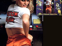 Фрагмент из Moon War Flyer Girl, Arcade girl, hot girl