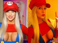 Фрагмент из Super Mario Girl