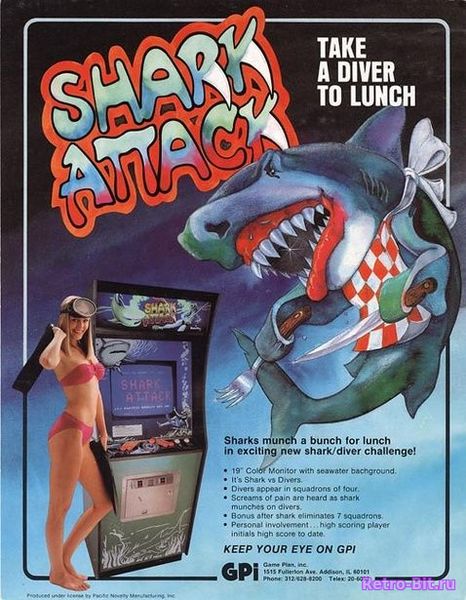 Shark Attack - take a diver to lunch