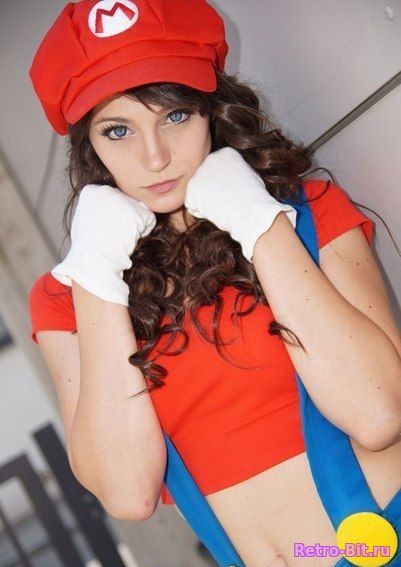 Super Mario Girl Супер Марио Девушка