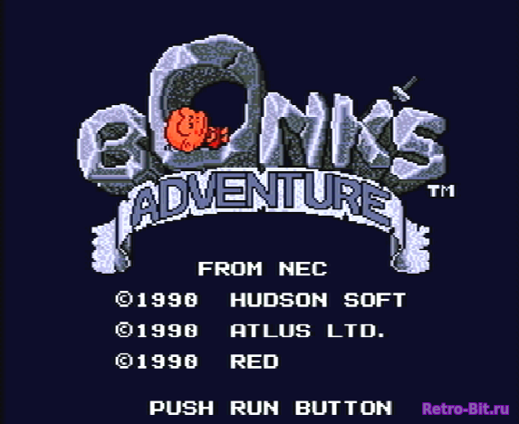 Фрагмент #4 из игры Bonk's Adventure  / Приключение Бонка