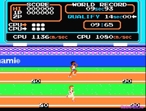 Фрагмент #1 из игры Hyper Olympic / Гипер Олимпик