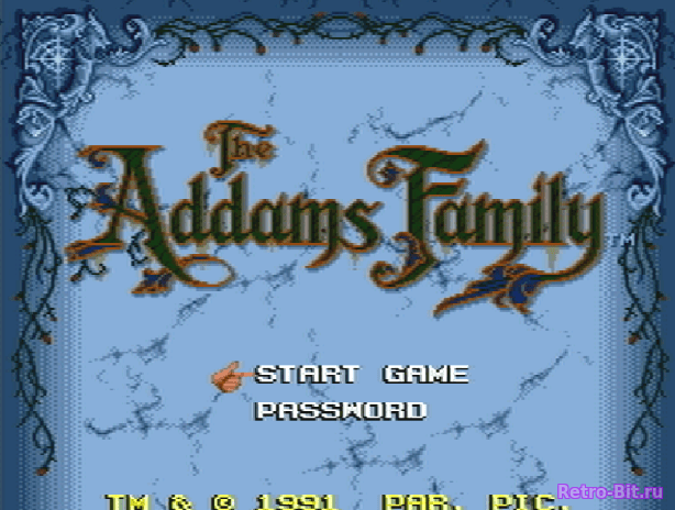 Фрагмент #9 из игры Addams Family / Семейка Аддамс