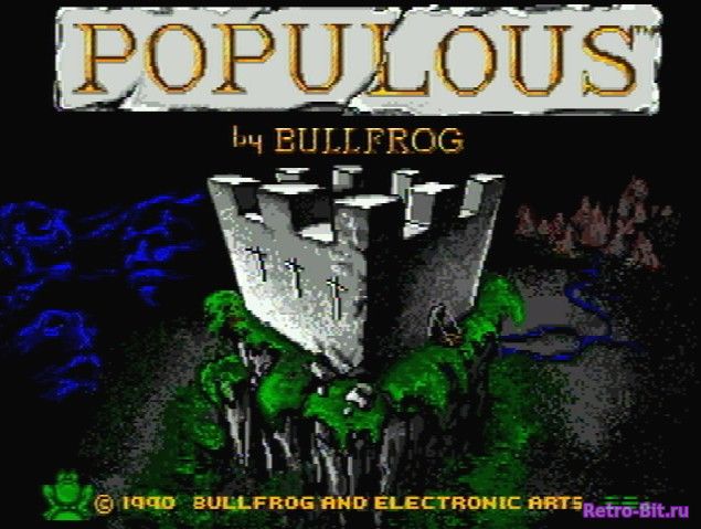 Фрагмент #4 из игры Populous / Популоус