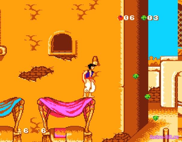Фрагмент #4 из игры Aladdin / Аладдин