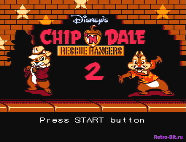 Фрагмент #4 из игры Chip 'n Dale Rescue Rangers 2 / Чип и Дейл Отважные Спасатели 2