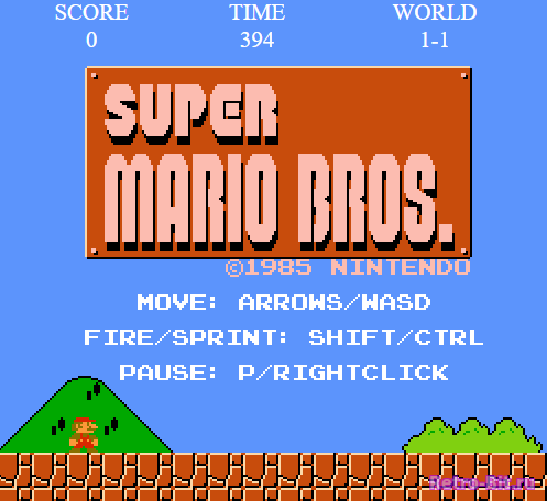 Фрагмент #1 из игры Super Mario Maker