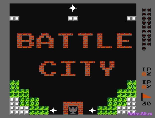 Фрагмент #6 из игры Battle City / Батл Сити