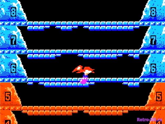 Фрагмент #2 из игры Classic NES Series - Ice Climber / Классическая Нес Серия - Айс Клаймбер