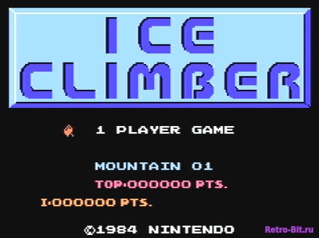 Фрагмент #3 из игры Famicom Mini Vol. 03: Ice Climber / Айс Клаймбер Фамиком Мини