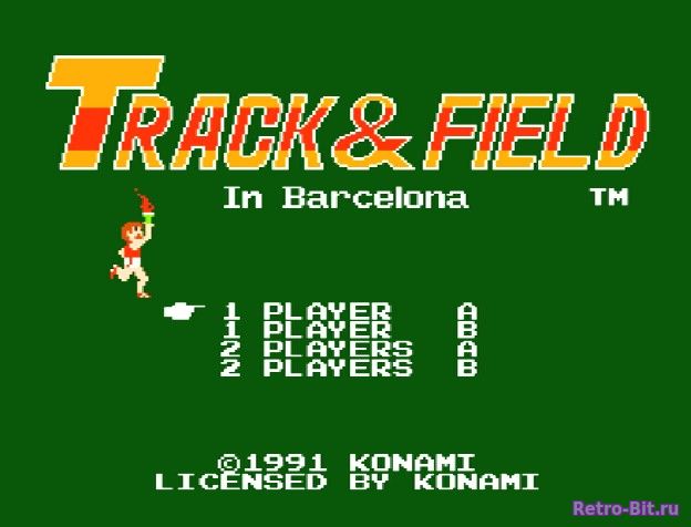 Фрагмент #4 из игры Track & Field in Barcelona / Трек н Филд в Барселоне (Олимпиада)