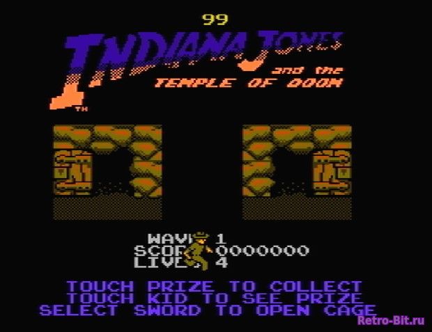 Фрагмент #3 из игры Indiana Jones and the Temple of Doom / Индиана Джонс Темпл ов Дум (Индиана Джонс и Храм Судьбы)