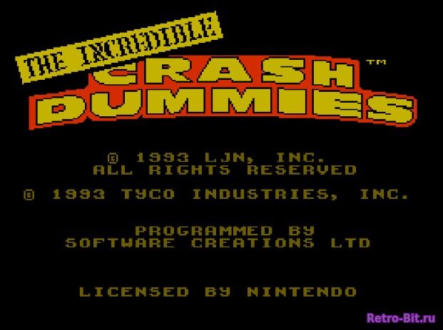 Фрагмент #4 из игры Incredible Crash Dummies the / Инкредибл Креш Даммис