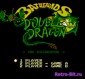 Фрагмент #1 из игры Battletoads & Double Dragon - On Ragnarok