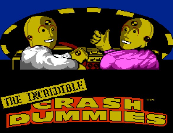 Титульный экран из игры Incredible Crash Dummies the / Инкредибл Креш Даммис